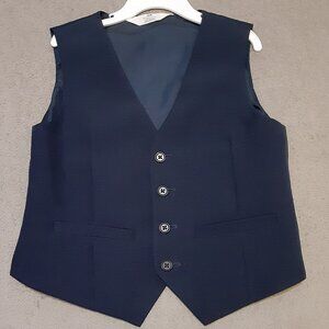 H&M Boys Vest Size 7/8 Navy Blue